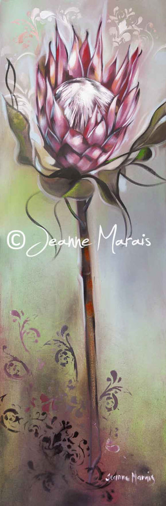 Protea vintage one - Jeanne Marais
