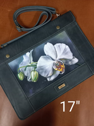 Laptop sleeve - orchid