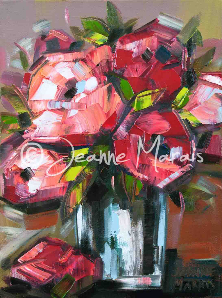 Six roses