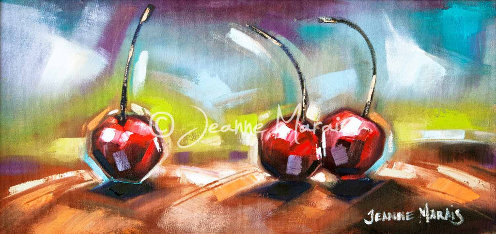 Three cherries